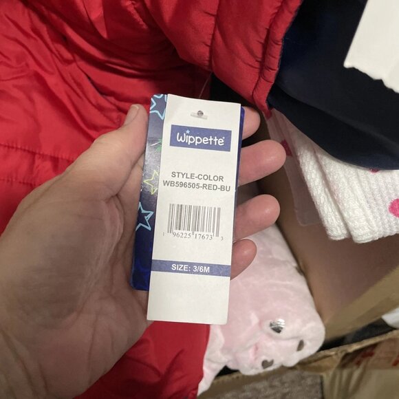 Wippette Baby Boy Hooded Snowsuit ~ Red ~ Size 3-6 months ~ NWT - Picture 6 of 6